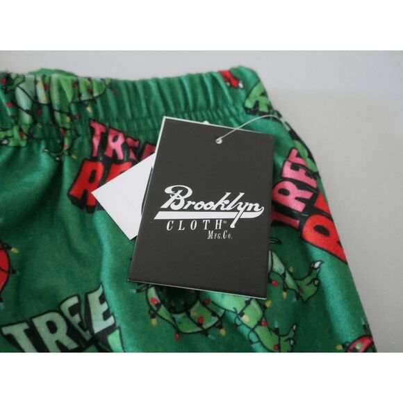 Brooklyn Cloth Youth Boys Christmas Pajama Pants Size M 10/12 “Tree Rex” - Picture 10 of 11